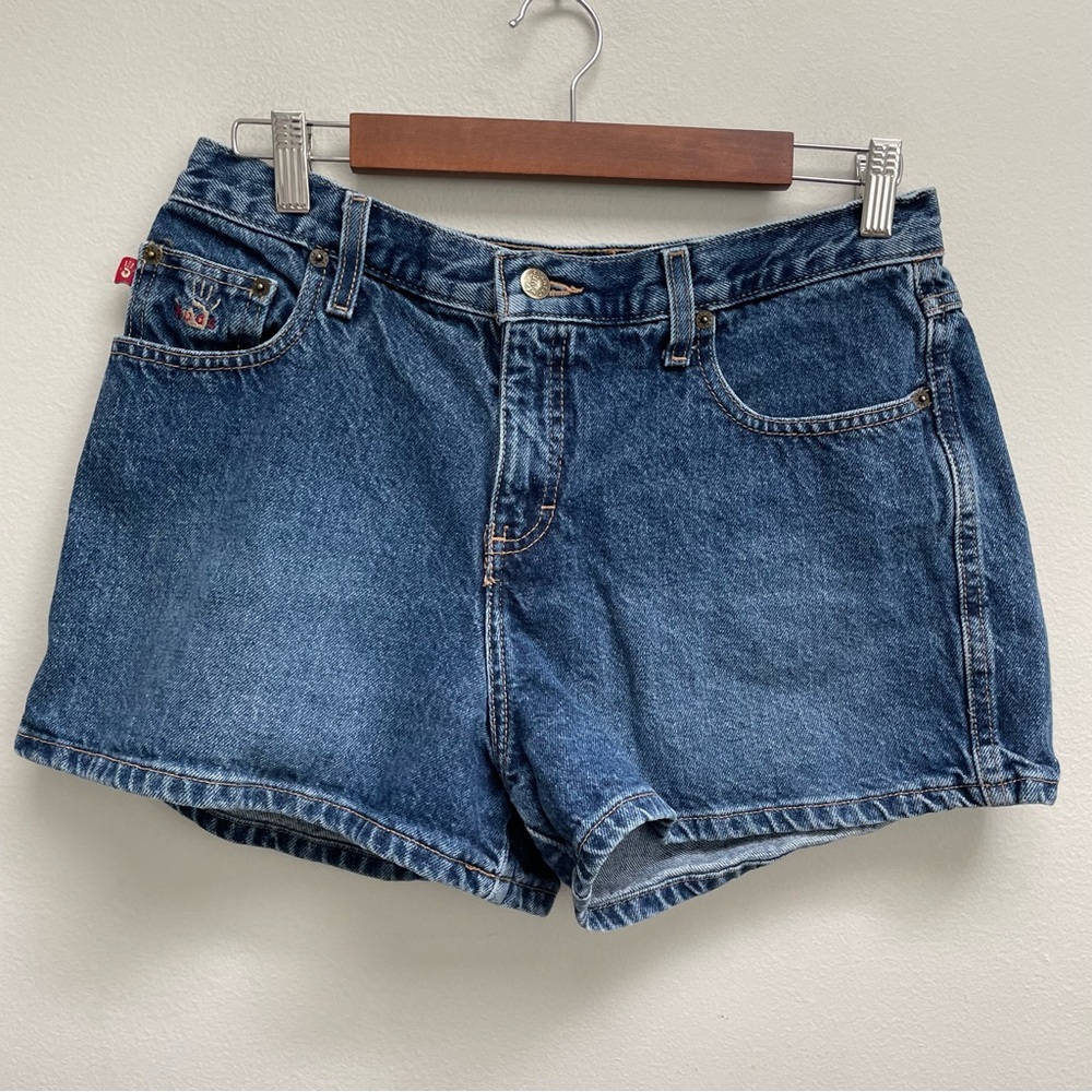 Vintage Mudd denim mom shorts Y2K high rise size 10